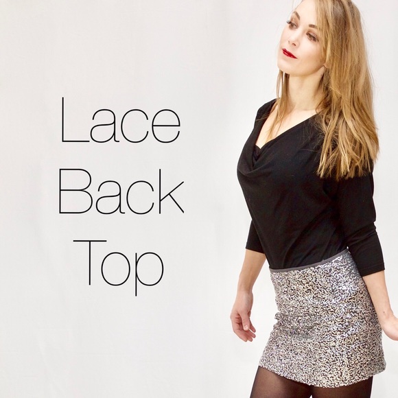 Tops - Lace back top